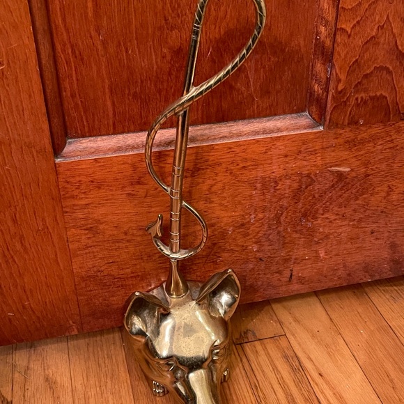 Vintage Virginia Metalcrafters Fox and Amp/Whip Doorstop. - Picture 6 of 6